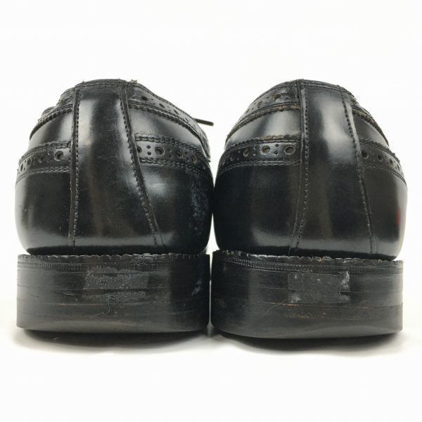 試着交換OK！ Tweed by Cheaney/チーニー　size9.5/28.0程度　イングランド製/Vintage 　ウイングチップ/シューズ〈黒/BLACK/ブラック〉メンズ//men's 菅NO.WZF-160 試着交換OK！Royal Tweed by Cheaney/チーニー size9.5/28.0程度