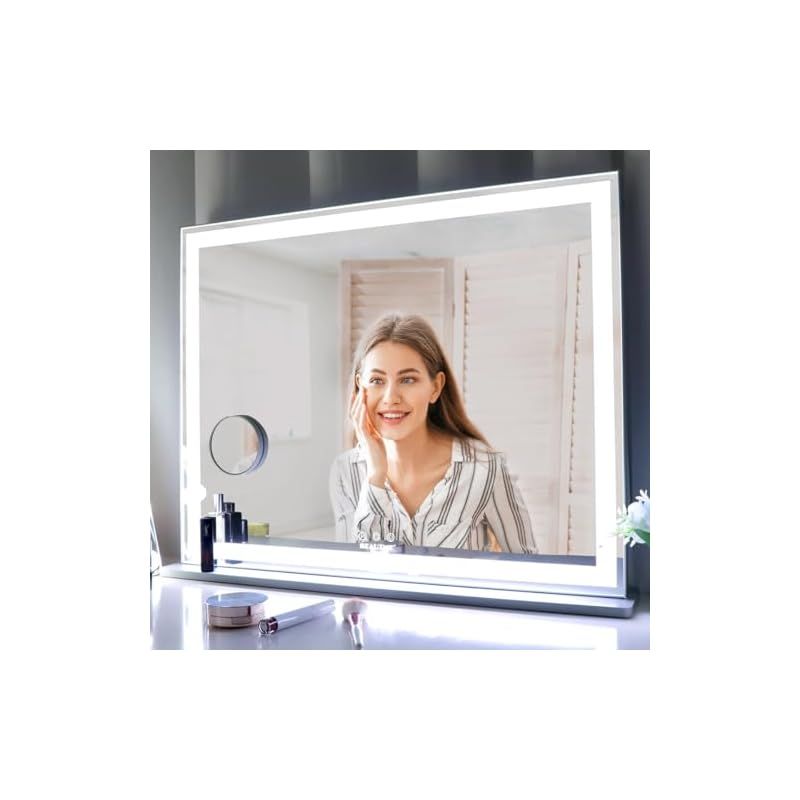 ドレッサー ＆ 収納棚 充電コンセント 姫系 キラキラ パープル 鏡台