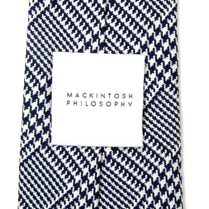 【美品】MACKINTOSH PHILOSOPHYソリッド×チェック ツインタイ Tifty（ティフティ）】 チェックツイード(ジャケット)｜MACKINTOSH