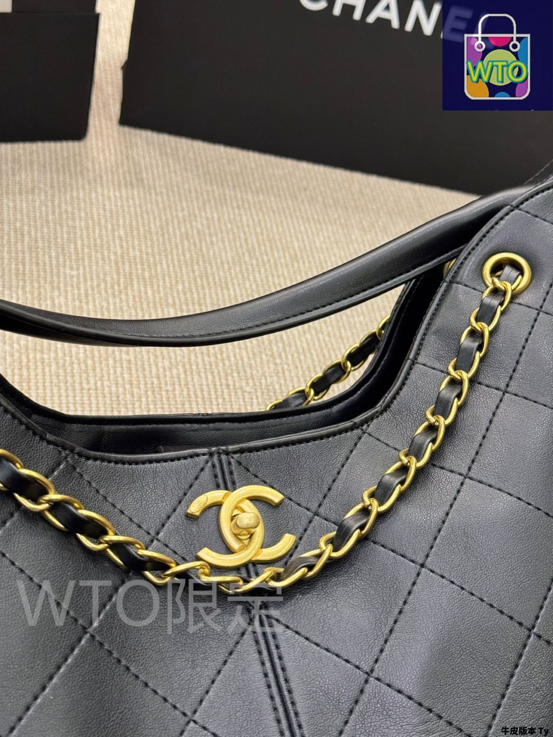 今日特価】Vintage Chanel 25p 菱格菜籃子ショッピングバッグ