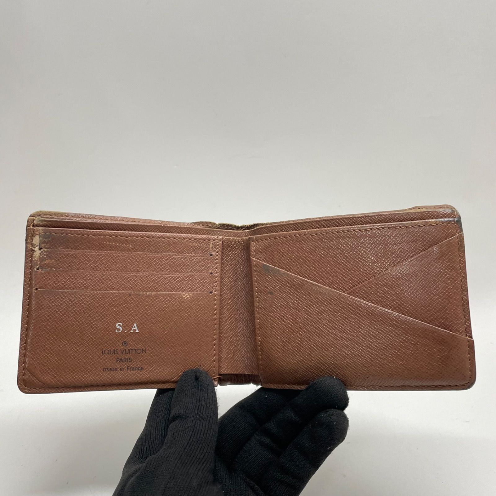 【美品】LOUIS VUITTON ルイヴィトン　折財布　モノグラム レザー 楽天市場】ルイヴィトン LOUIS VUITTON ポルトフォイユ