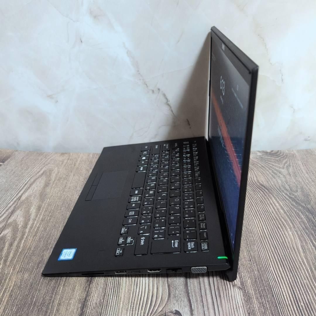 初心者VAIO 8世代i5 8GB SSD256GB ノートパソコン オフィス Office付き 即納 初心者にも 届いてすぐ使えます マウスはおまけ S403 SSD256GB 8GB VAIO 薄型 オフィス付き i5✨爆速‼SSD256GB✨メモリ8B✨WEBカメラ❣️白ノートパソコン✨