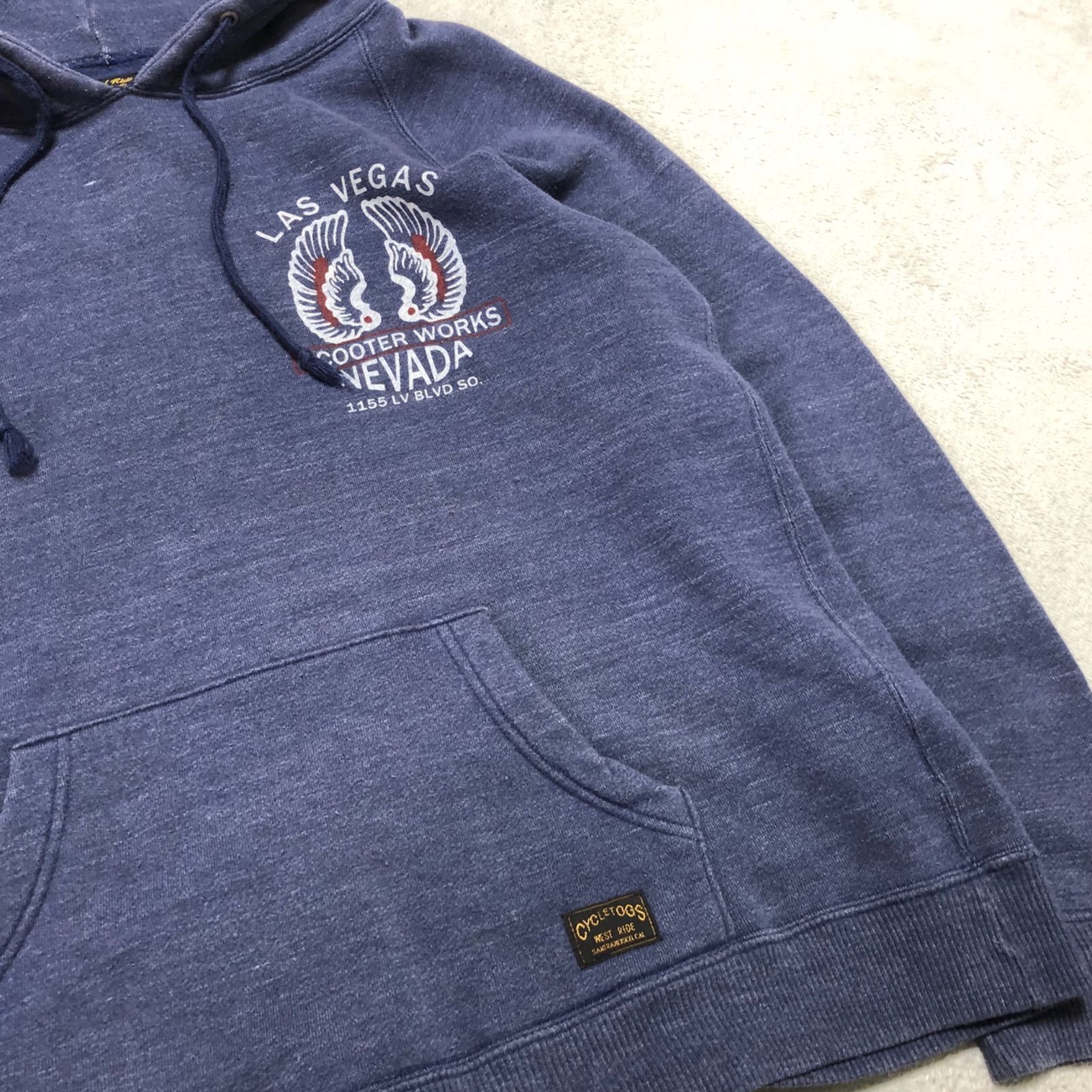 WEST RIDE SWEAT HOODIE スウェットフーディー パーカー プルオーバー 