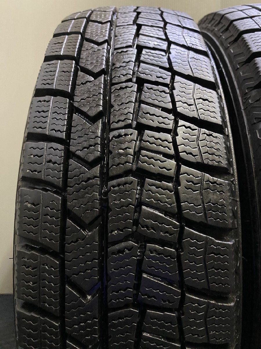 DUNLOP WINTER MAXX WM02 155 65R14 14インチ スタッドレス 4本 21年製 バリ溝 ピクシスエポック サクラ AZワゴン スペーシア等 KTH389