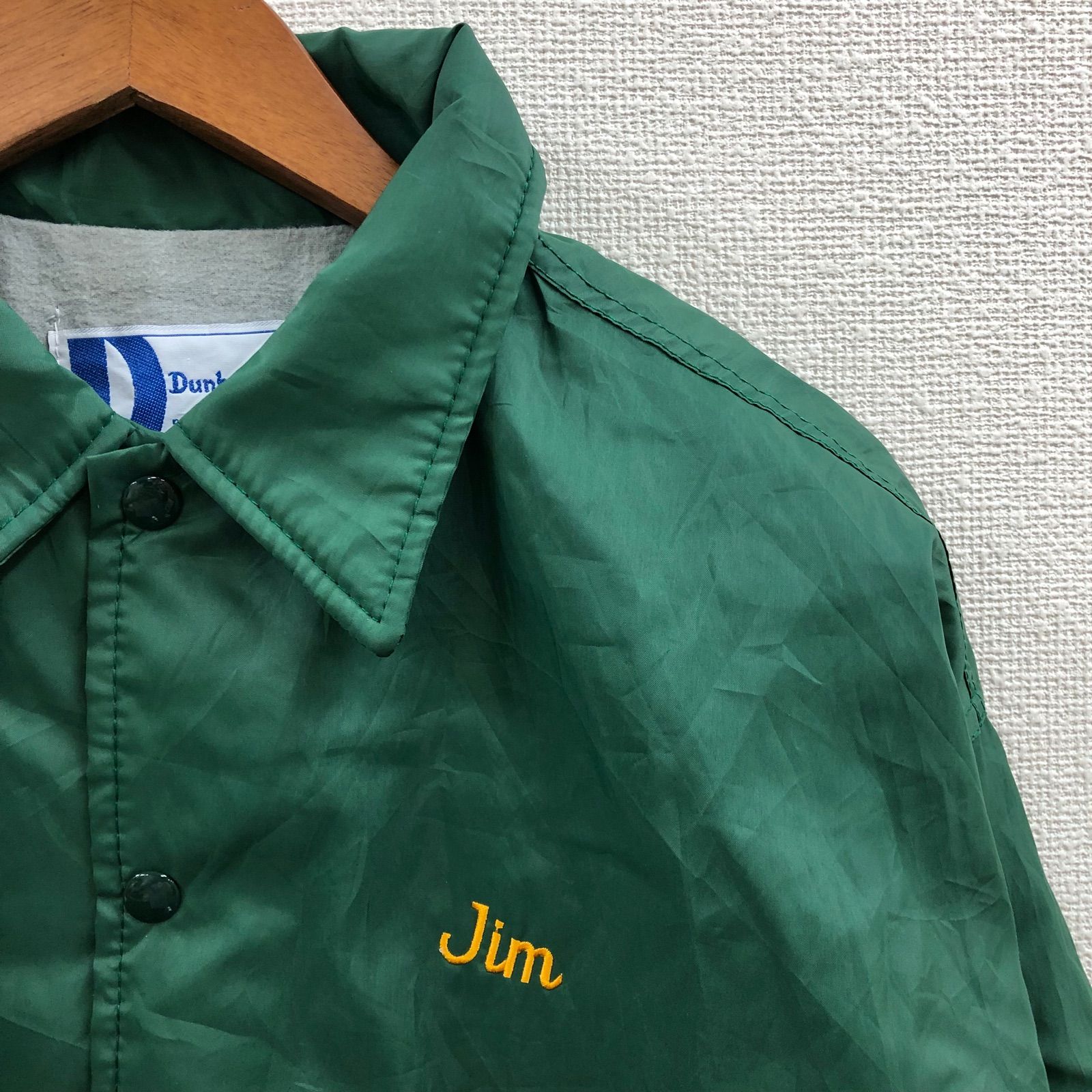 USA古着 USA製 Dunbrooke ナイロンコーチジャケット グリーンXL - メルカリ