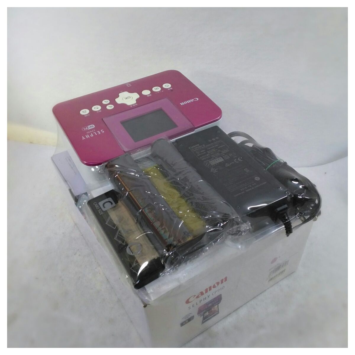 Canon CP910 動作確認済　中古　SELPHY KL-36IP WiFi Canon SELPHY セルフィー CP910 ピンク 中古「非常に良い」旧モデル