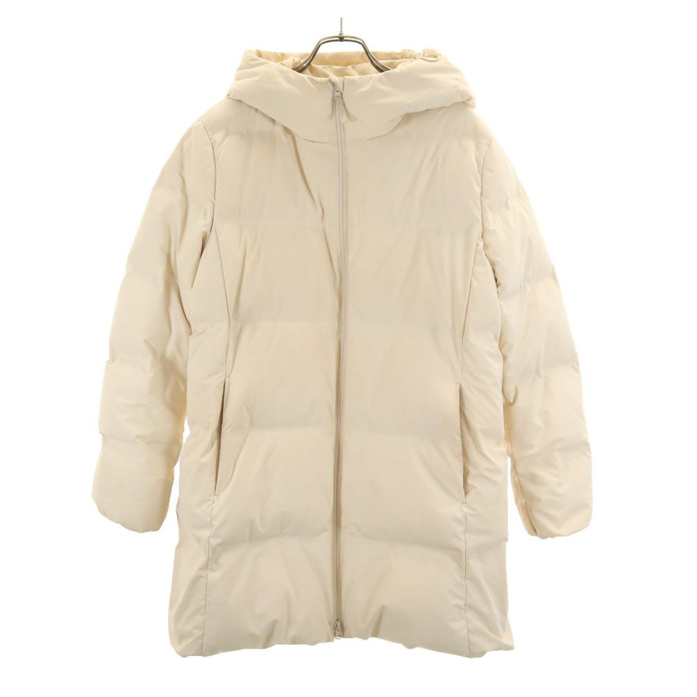 ユニクロ シームレス ダウンコート XL アイボリー UNIQLO レディース 