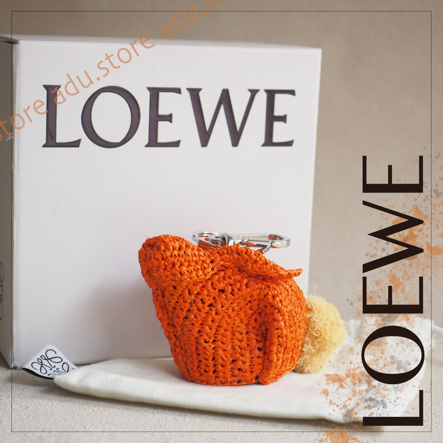 グランドセール 【LOEWE】 ラビット バニー チャーム♡ コインケース ...