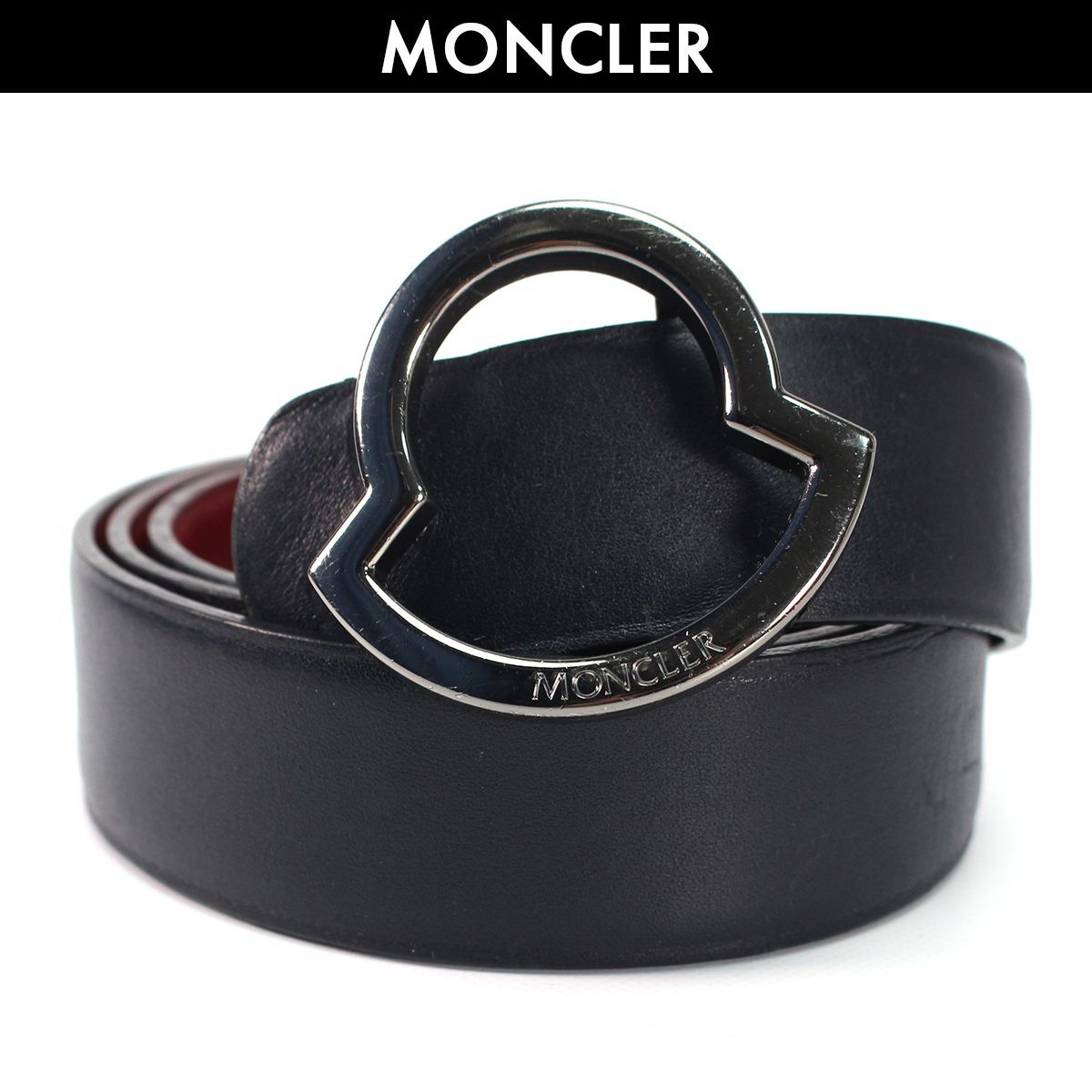 MONCLER】ロゴバックルベルト(送料込)-