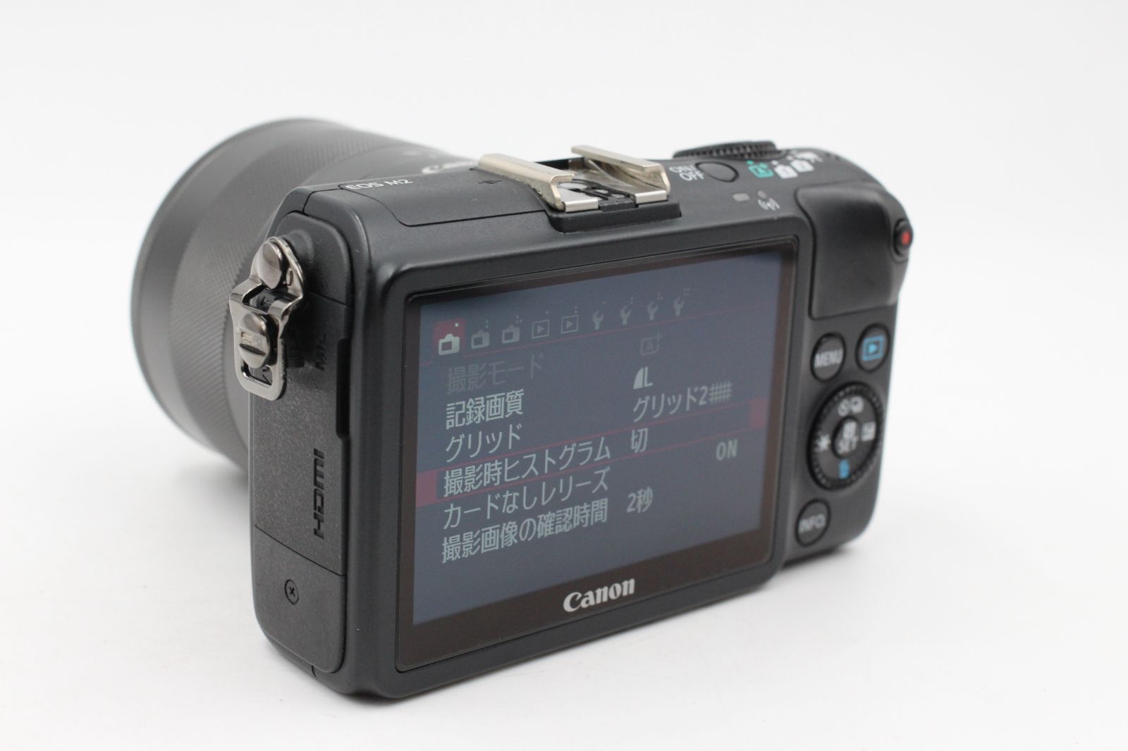 極上品☆Canon EOS M2 レンズキット キャノン ミラーレス一眼 極上品☆Canon EOS M2 レンズキット キャノン ミラーレス一眼