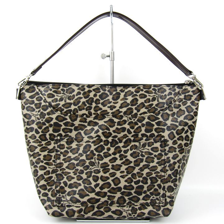 タマミワタナベ ショルダーバッグ 2way レオパード ヒョウ柄