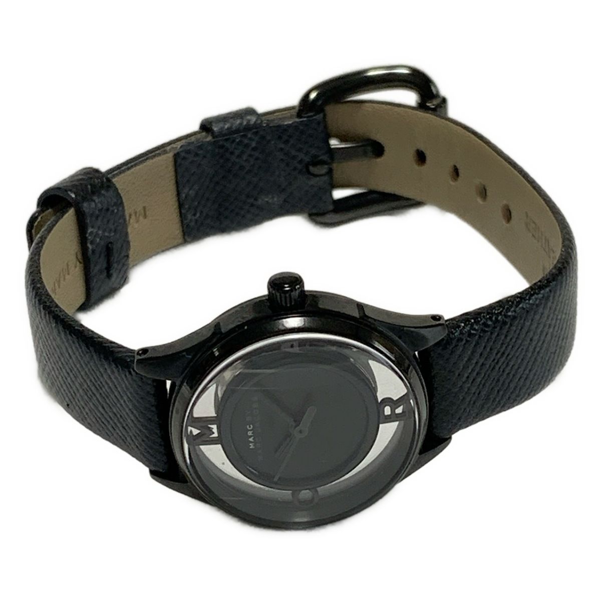美品　MARC JACOBS ブラック腕時計 MARC BY MARC JACOBS 腕時計 ブラック - メルカリ