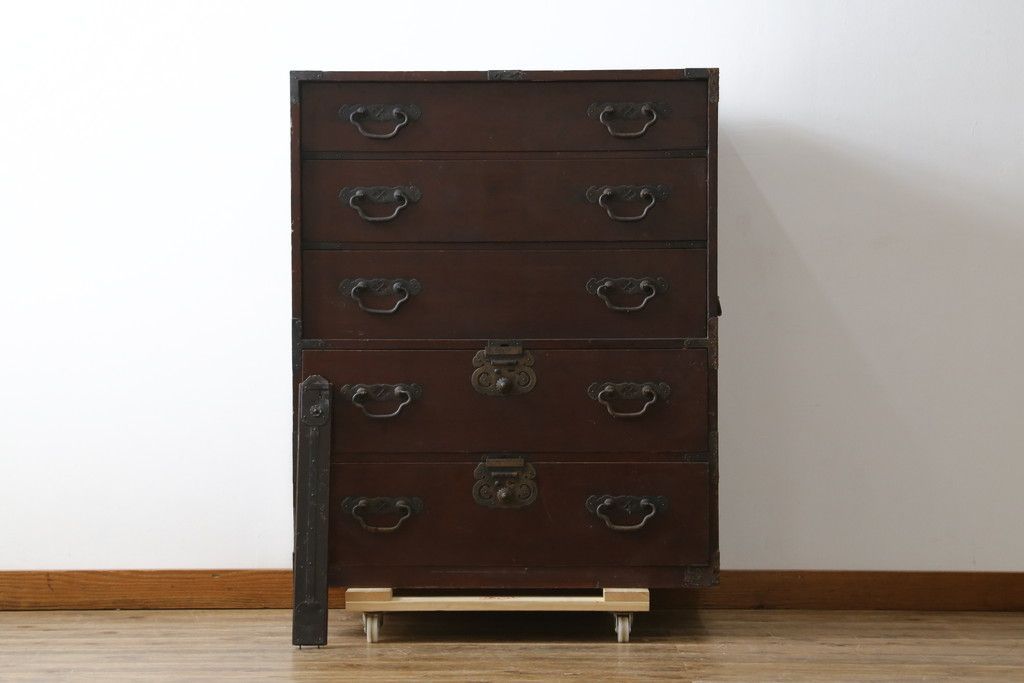 ② ATLANTA アトランタ 6段チェスト HC30 箪笥 レトロタンス ②