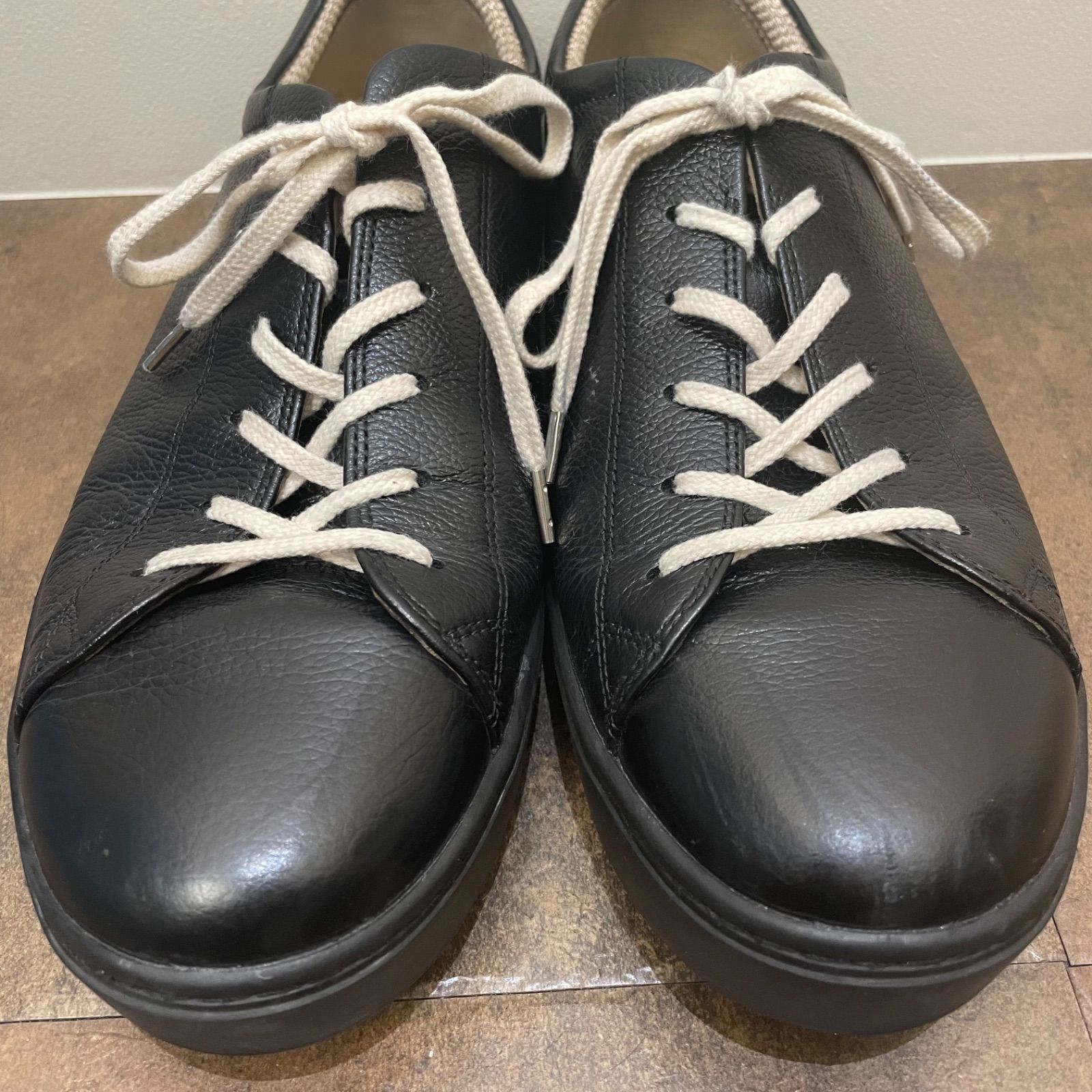 GE107VG レザースニーカー 26.5㎝ MoonStar ムーンスター GE107VG ブラック | 【公式】MOONSTAR ONLINE STORE