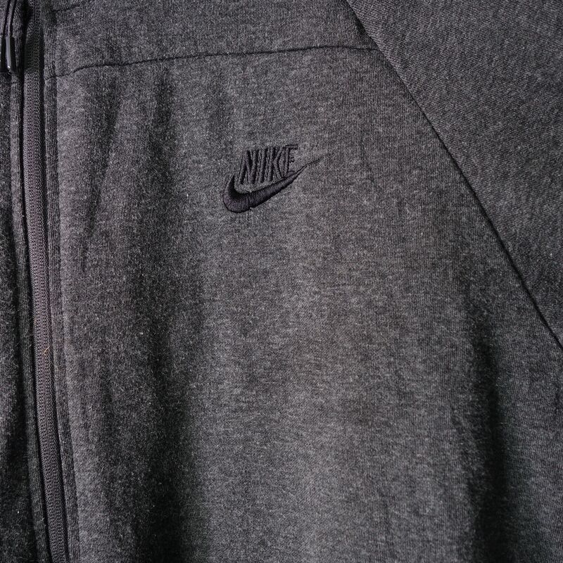 ナイキ NIKE スウェットパーカー メンズ XL フルジップ ワンポイント