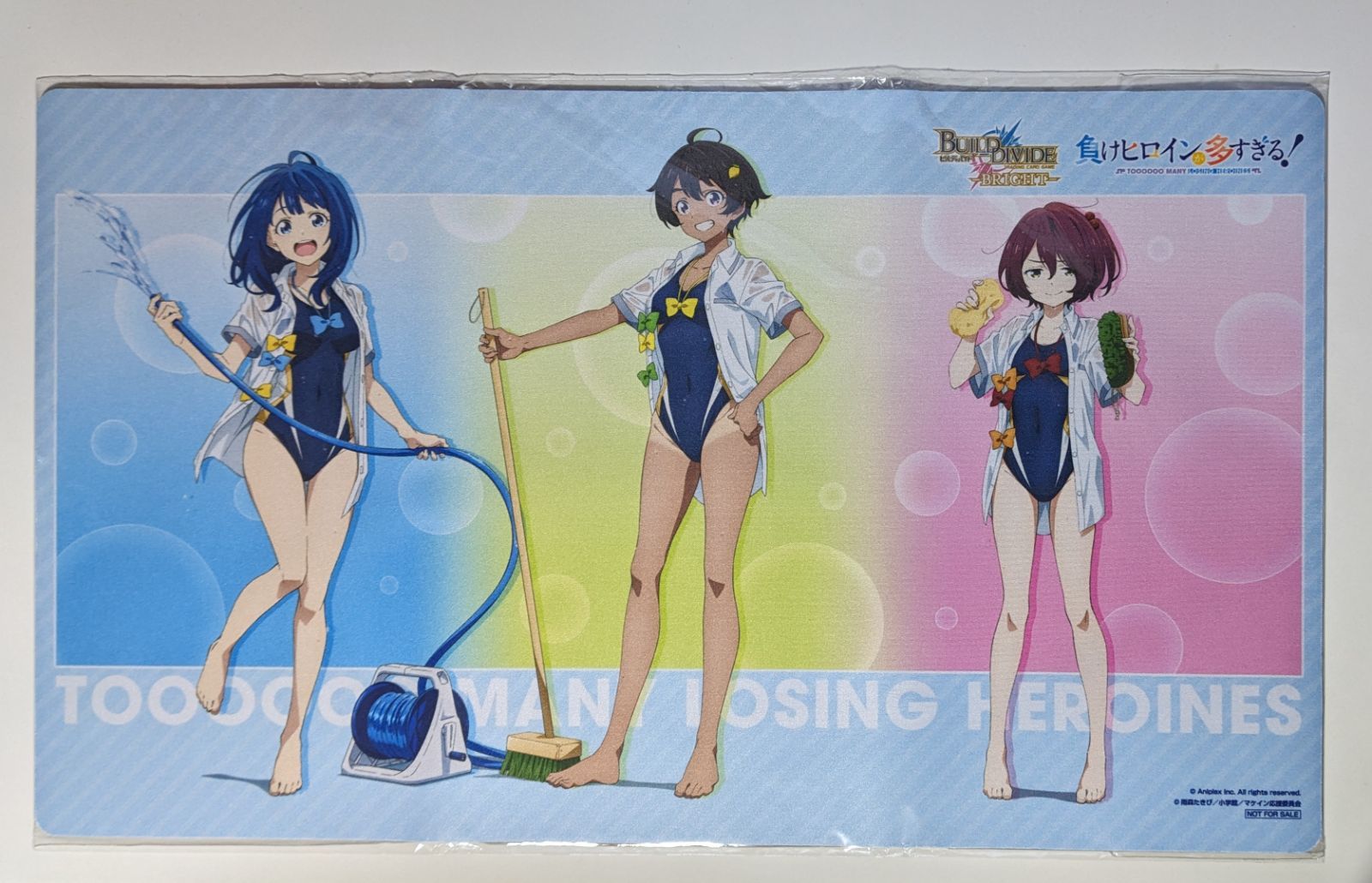 ビルディバイド 負けヒロインが多すぎる プレイマット 煎っ