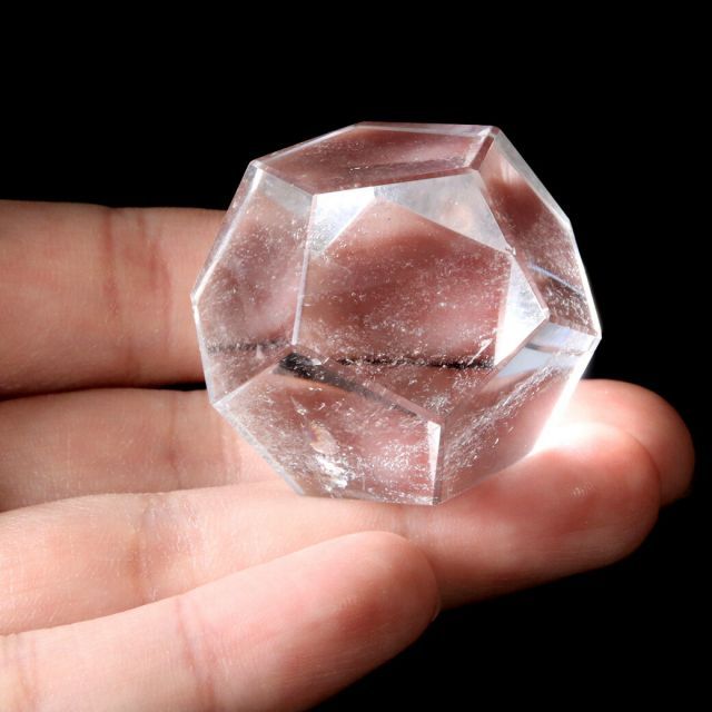 レムリアンシード 正十二面体 虹入り Mサイズ AAA 神聖幾何学 12面体