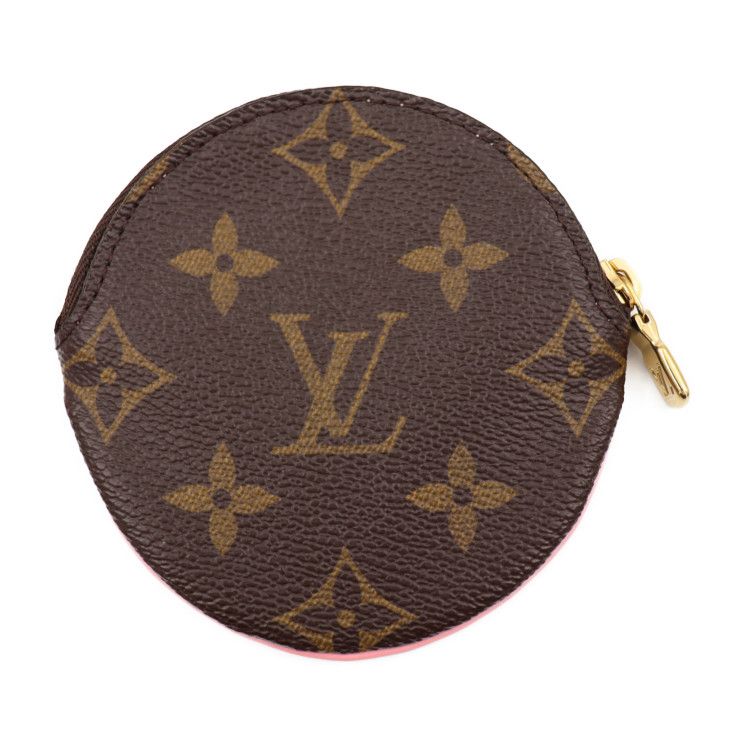 LOUIS VUITTON ルイ ヴィトン ポルトモネ ロン ヴィヴィエンヌ コインケース M69757 PVC レザー ブラウン マルチカラー  ゴールド金具 モノグラム 小銭入れ ビトン 【本物保証】