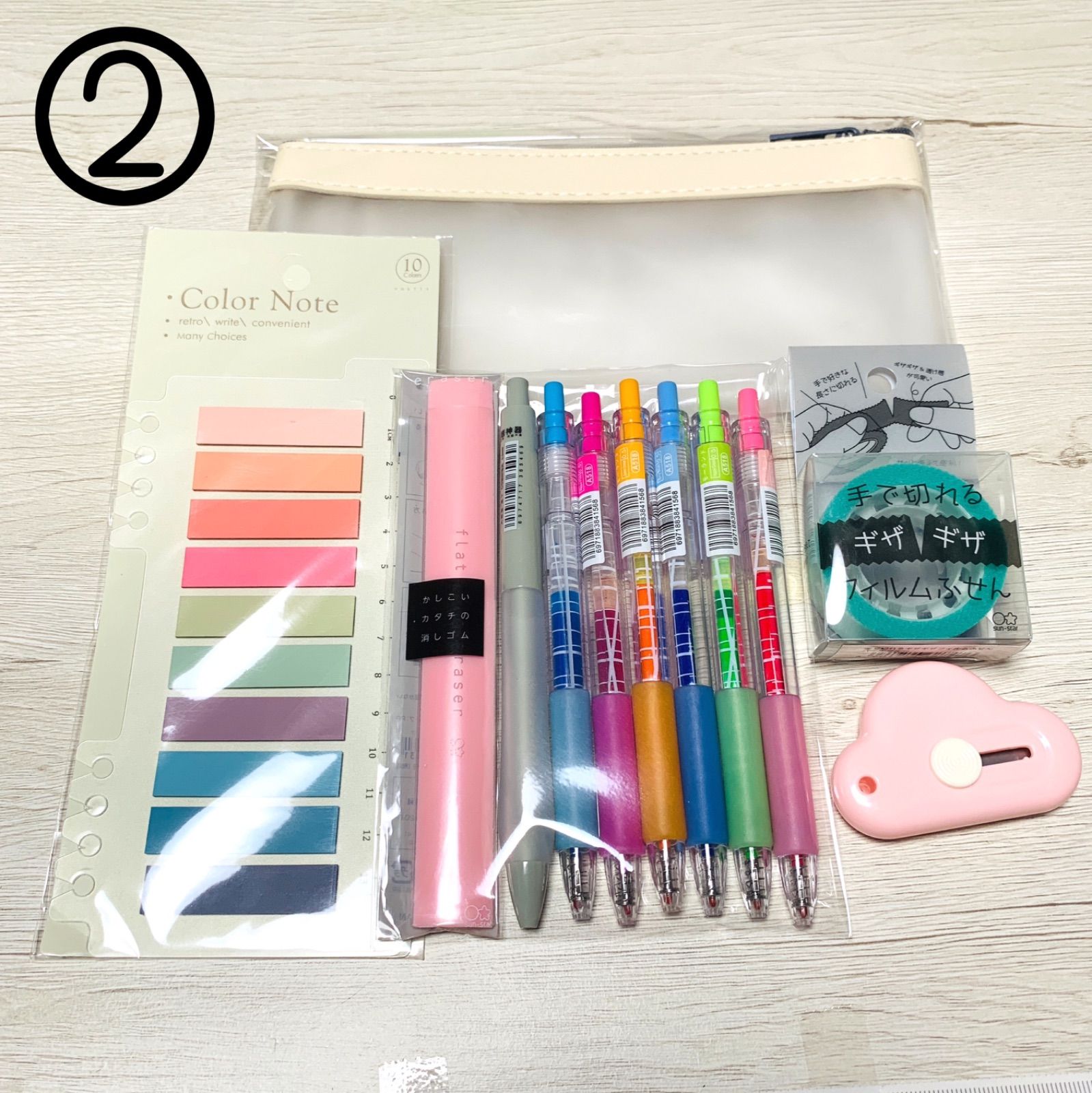 文房具セット 【7点】サンスター文具＆海外文具セット ペン