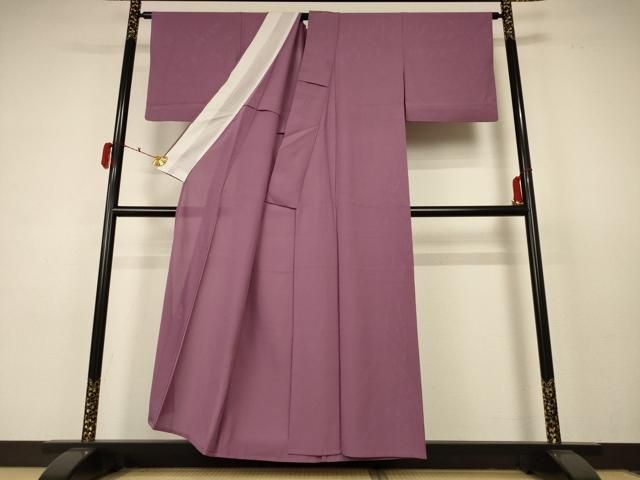 平和屋着物*夏物 色無地 絽 鴇浅葱色 正絹 AABC3485jd