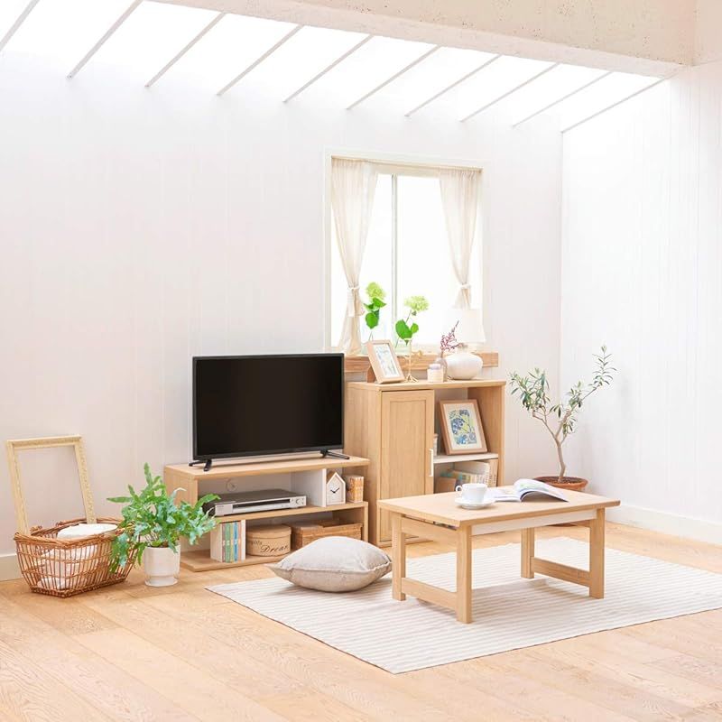 最新作が入荷中！ 白井産業 ローボード ナチュラルブラウン 幅83.9 高さ39.9 奥行29.7cm GAR-4085 ガレンタ 0