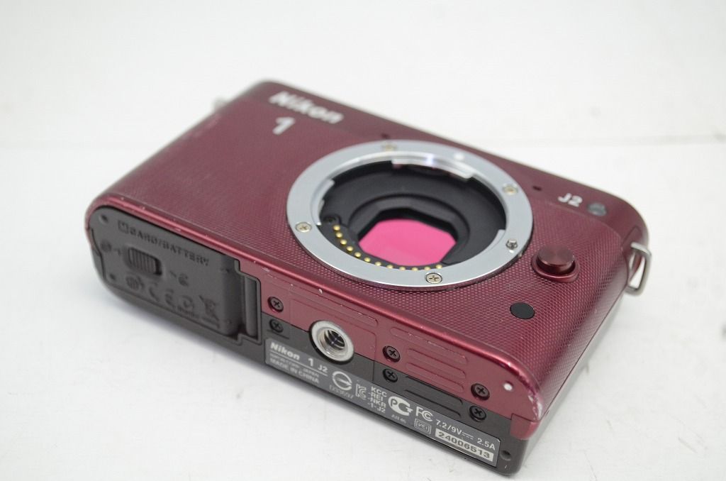 【美品】 Nikon ニコン1 J2 PINK ミラーレスカメ ボディ 美品】 Nikon ニコン1 J2 PINK ミラーレスカメ ボディ