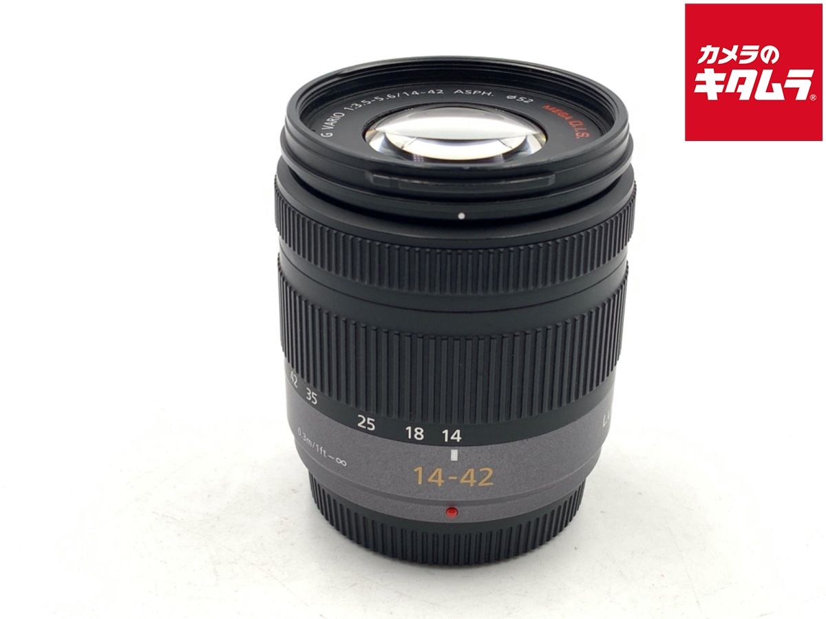 良品】 パナソニック LUMIX G VARIO 14-42mm F3.5-5.6 ASPH./MEGA 