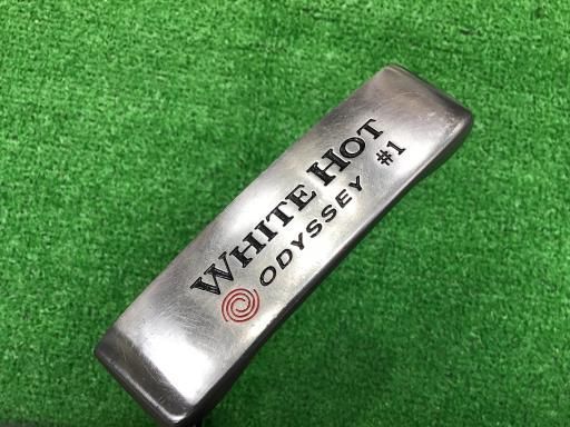 オデッセイ WHITE HOT 1 34インチ レフティ パター PT スチール フレックスその他 メンズ 男性用 左利き レフティ 左用 Cランク ゴルフクラブ