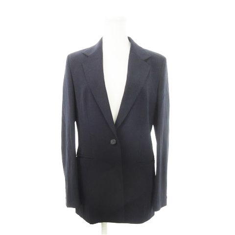 【セリーヌ】CELINE ウール　カシミア　アンゴラ　テーラードジャケット　水色 CELINE（セリーヌ） | テーラードジャケットの古着・中古通販