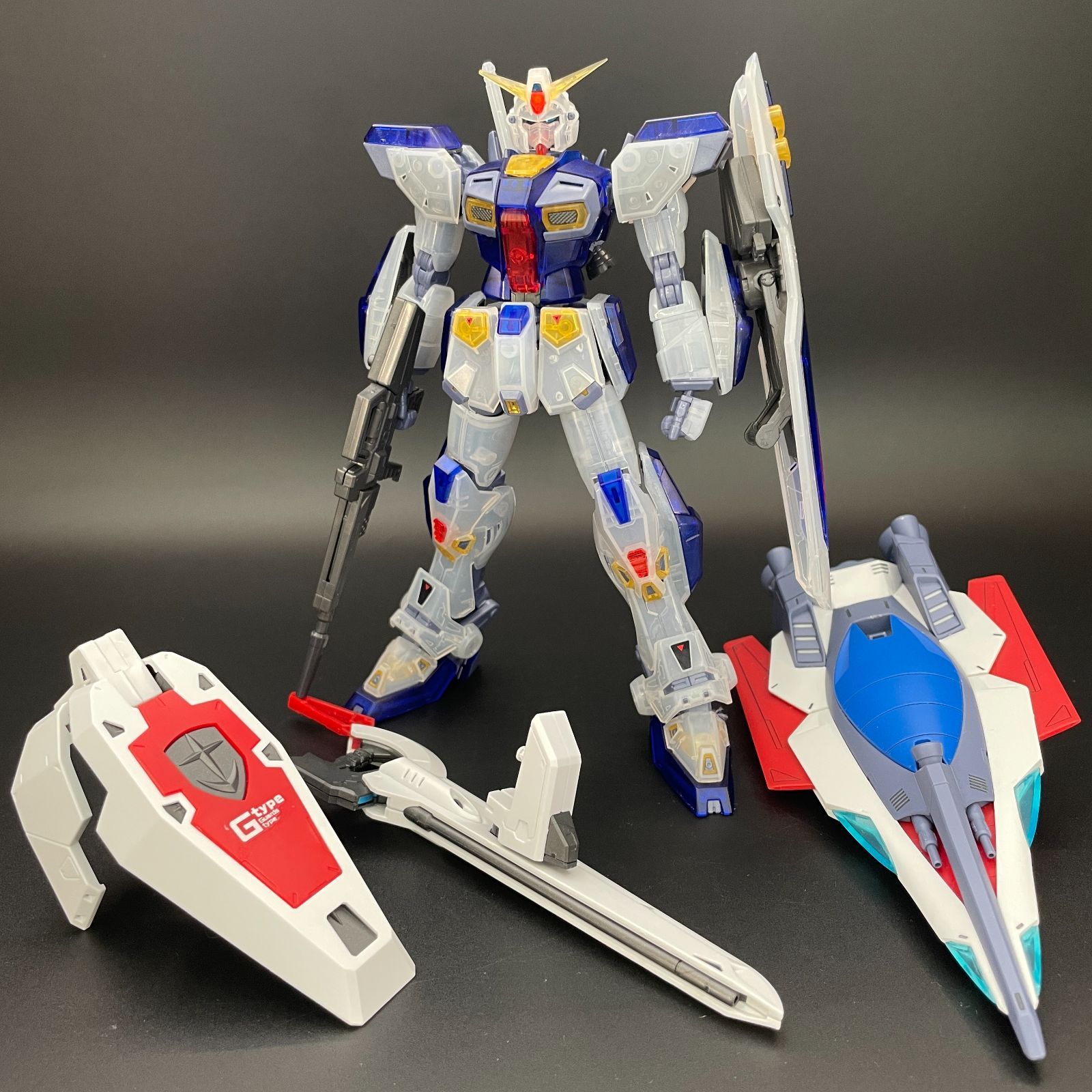 MG 1/100 ガンダムベース限定 ガンダムF90[クリアカラー
