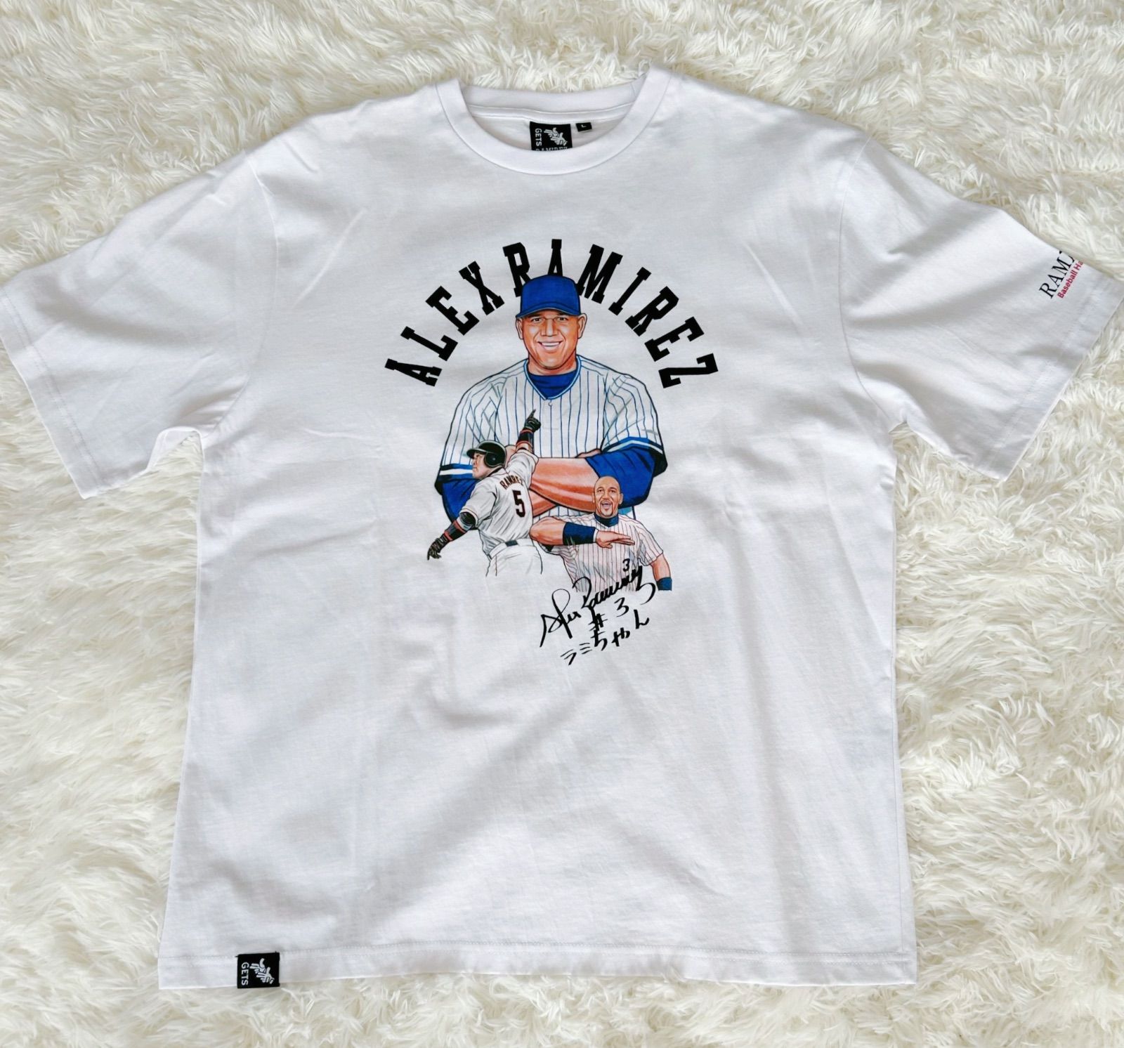 311.新品タグ付き♡超レア！ アレックスラミレス Tシャツ メンズ L 