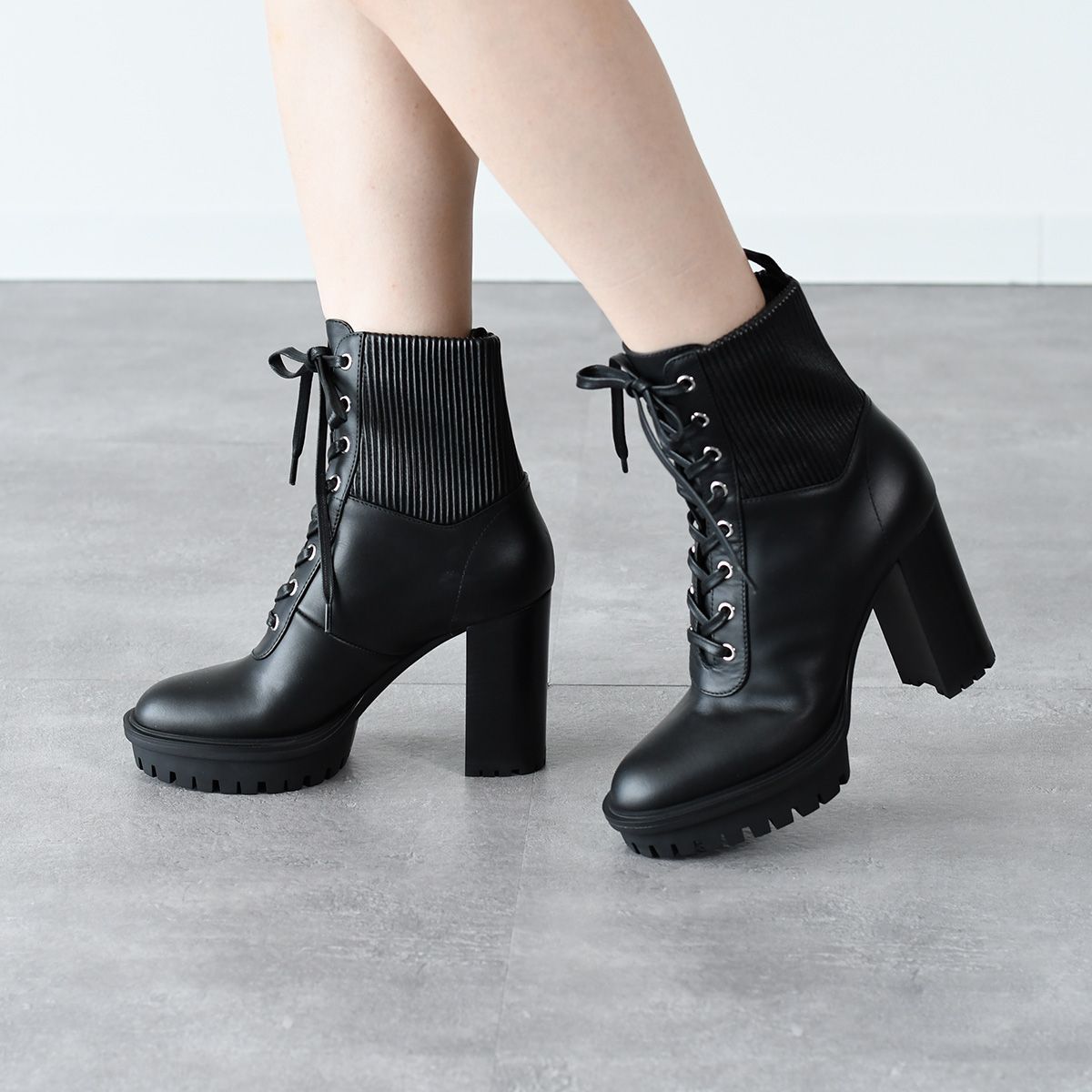 GIANVITO ROSSI ジャンヴィト ロッシ ブーツ MARTIS レースアップ 