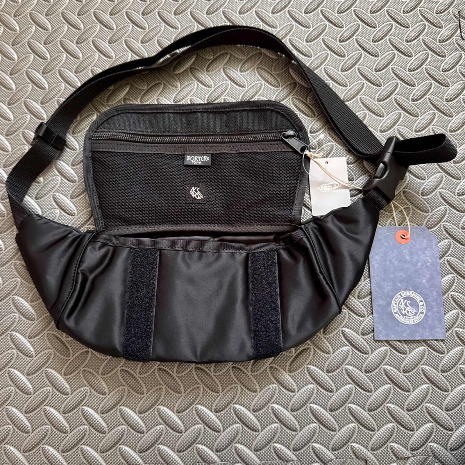 KAPTAIN SUNSHINE × PORTER ビームスヨシダ別注 トリプルネームバッグ 