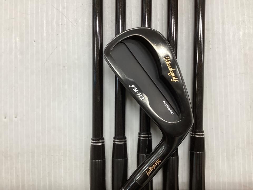 【即納】JM-H2 PVDブラック | S | GRAFHITE DESIGN RAUNE I90 | 中古 | アイアンセット | マスダ