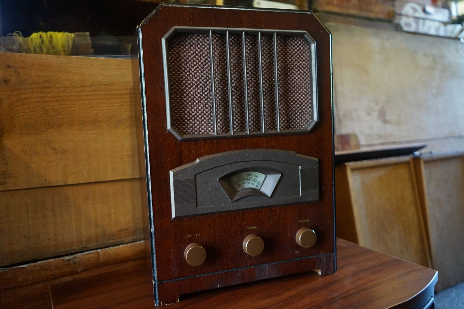 レトロラジオ 木製ケース 古いラジオ 【公式通販】 アンティーク 木製