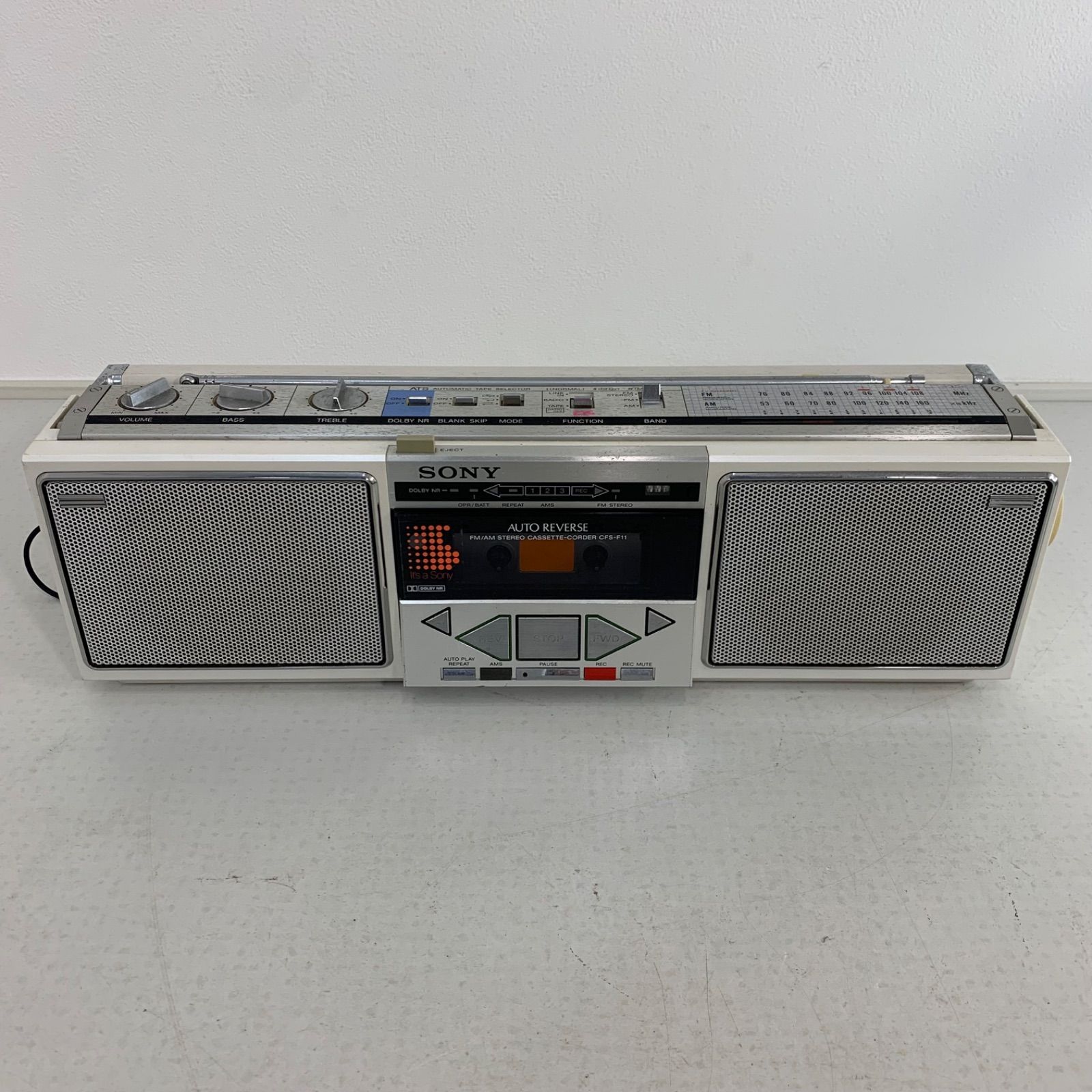 SONY ソニー CFS-F11 ラジオ カセットレコーダー ラジカセ 音響