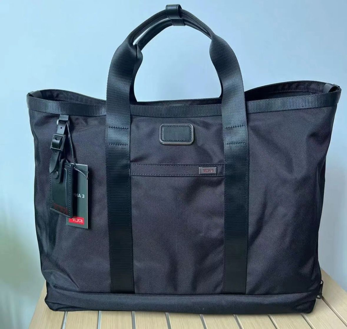 美品】TUMI Alpha3 キャリーオールトート メンズ トートバッグ ハンドバッグ ショルダーバッグ 2way - メルカリ