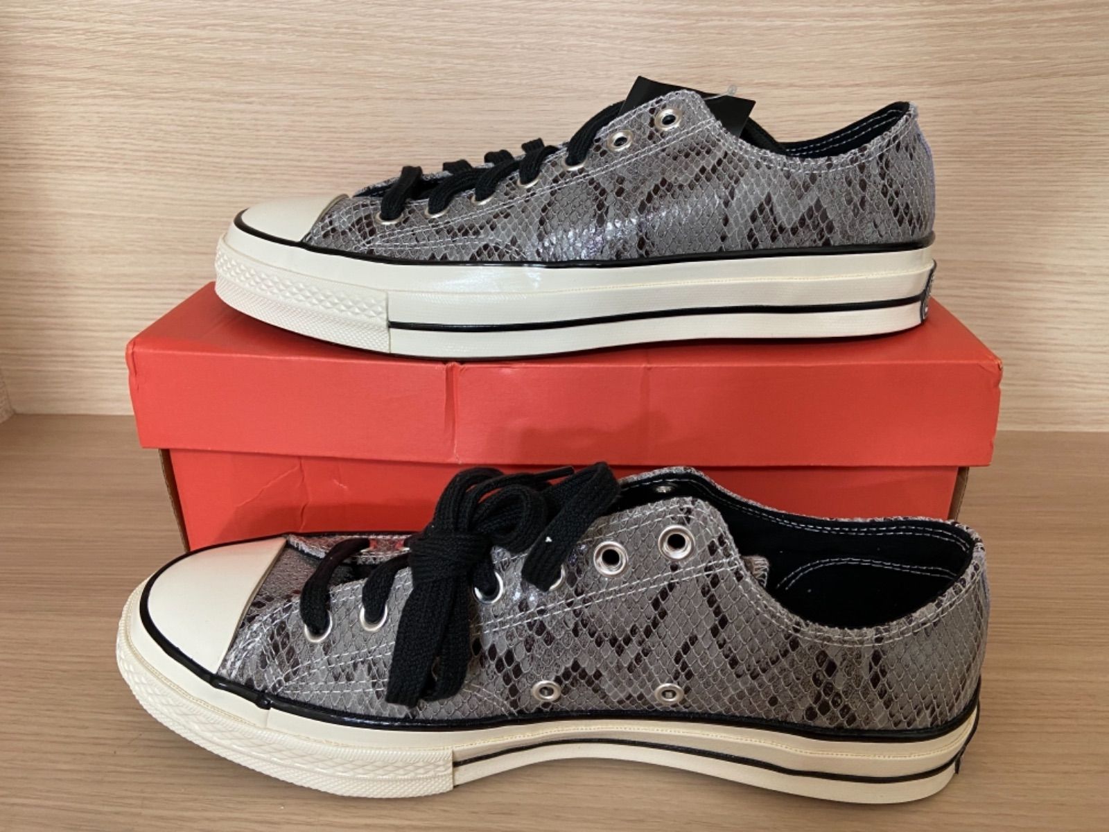 新品　CONVERSE CT70 コンバース　チャックテイラー　グレー　スネーク