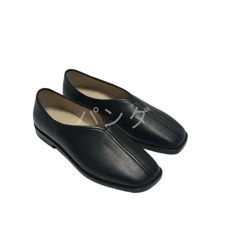 LEMAIRE ルメール PIPED CREPE SLIPPERS ブラック 42サイズ