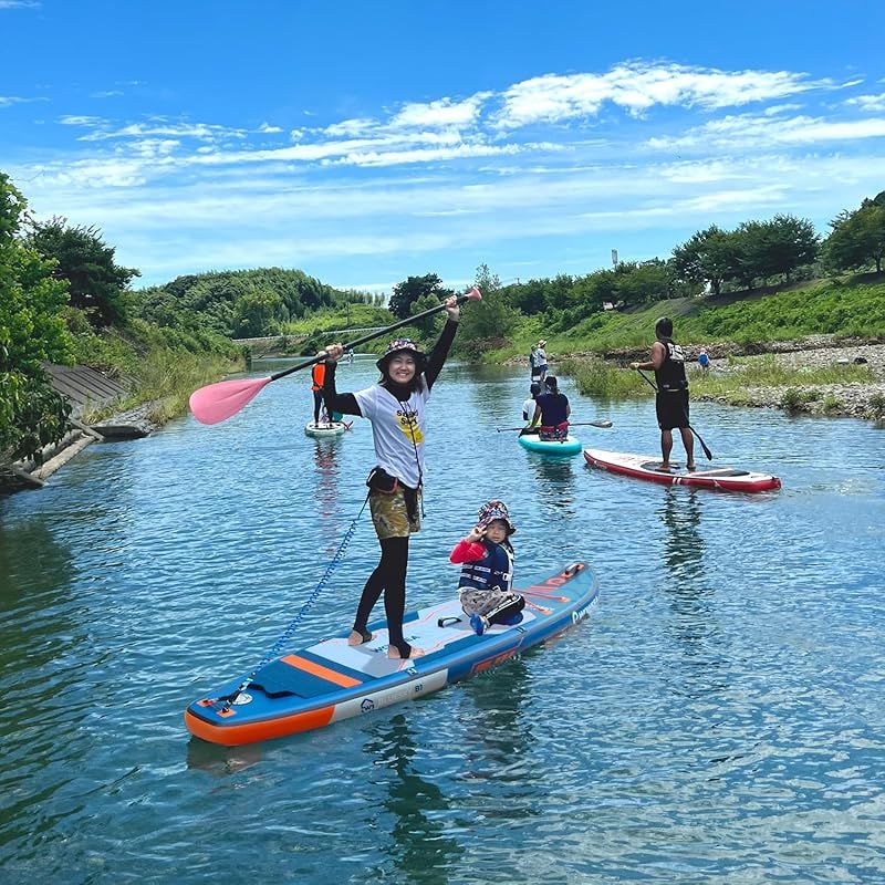 耐久性と安定性のあるファミリータイムSUPボード iSUPアクセサリを備えたレジャー＆ツーリングパドルボード