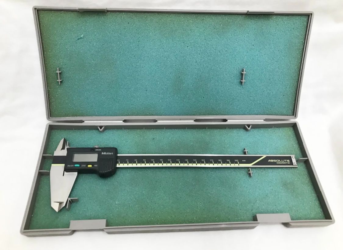 *★ デジタルノギス ミニ 100mm 【 ホールド機能 / ケース 付き 】 シンワ 19974 デジタル ノギス 測定器 工具 未使用 ★ はかり商店 ⁄ １９９９４：デジタルノギス ミニ２・１００mm：ホールド