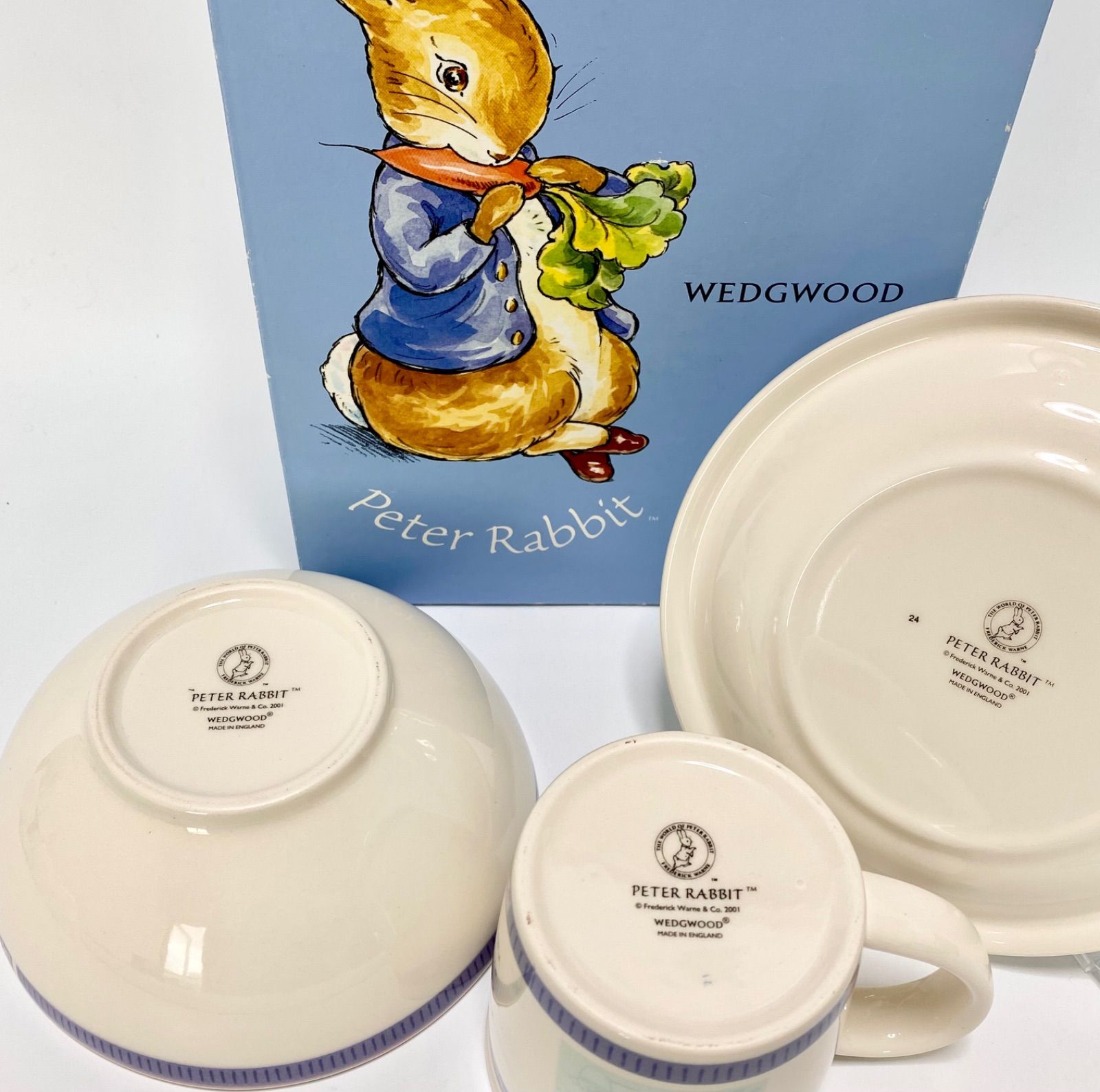 新品】WEDGWOOD ピーターラビット☆ニュールックシリーズ箱入り - メルカリ