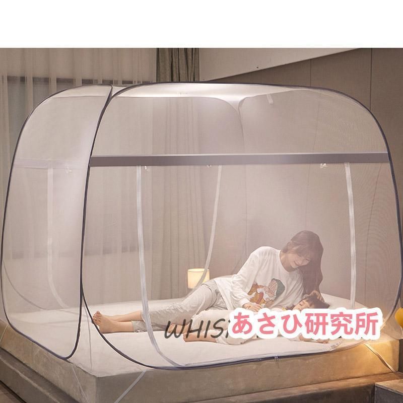 ワンタッチ蚊帳テント 広い大空間