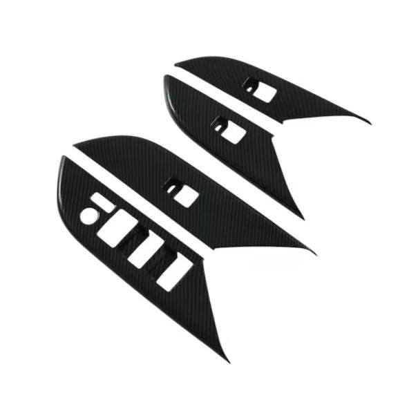 新型ハイラックス アームレスト パネル カーボンルック タイ トヨタ 純正 アクセサリ スイッチ インテリア ドア 即納 TOYOTA HILUX GUN125 GUN125ハイラックス 海外タイトヨタ純正アームレストパネル