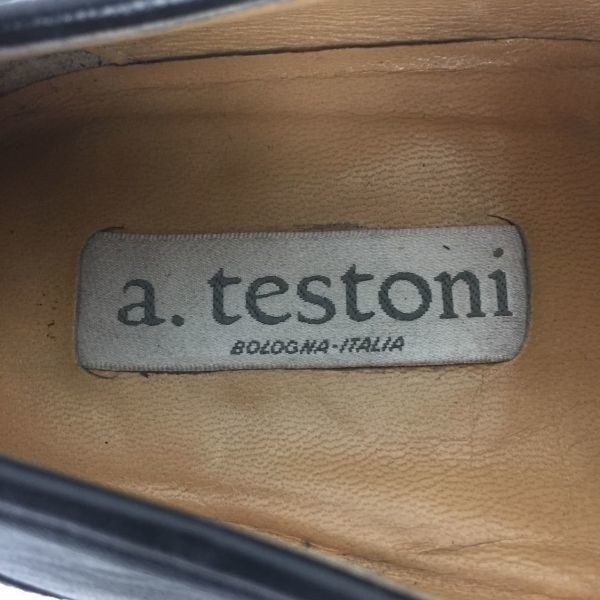 イタリア製/Vintage☆a.testoni ア.テストーニ☆コインローファー/本革