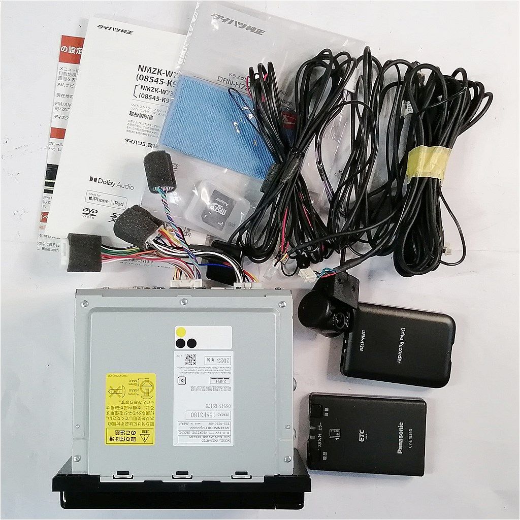 ダイハツ純正ナビ NMZK-W73D 7インチワイド +連動ドラレコ+ETC - メルカリ
