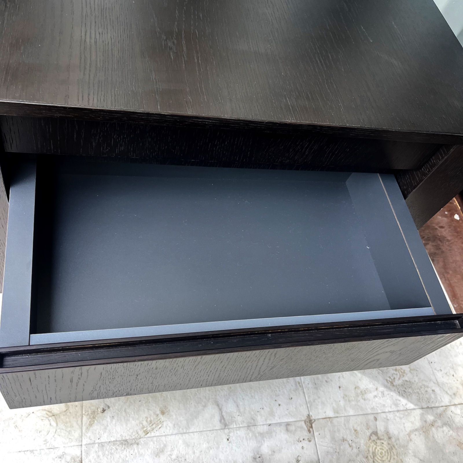 取付無料！アルフレックス スタイリッシュモダン 天然木ブラックナイト