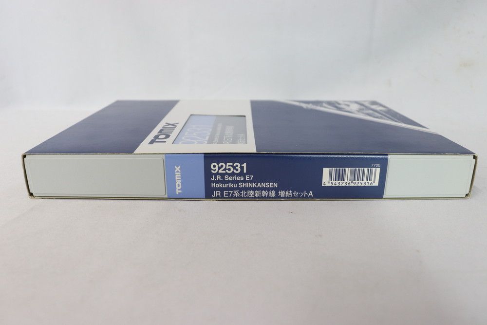 TOMIX92531 JR E7系北陸新幹線　増結セットA JR E7系北陸・上越新幹線増結セットA｜製品情報｜製品検索｜鉄道