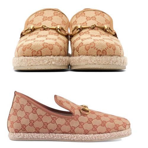 GUCCI グッチ スリッポン ベージュ 599446 HVK10 8370 - メルカリ