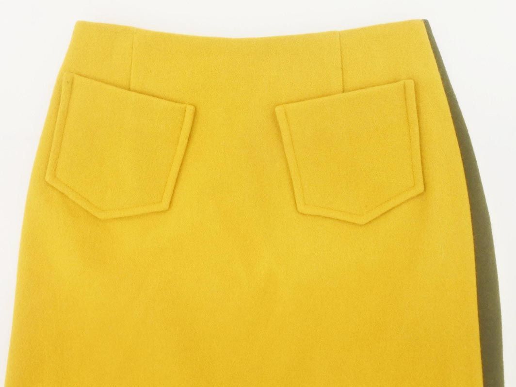 【美品】MARK&LONA ⭐︎ 台形スカート MACHIKO JINTO マチコ ジント アンゴラ混 Aライン 台形 スカート